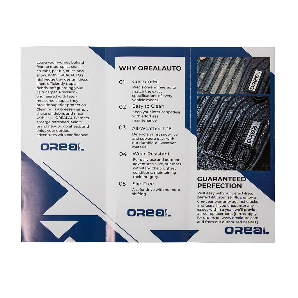 Tri Fold Brochure for Dealers 20pcs/pack