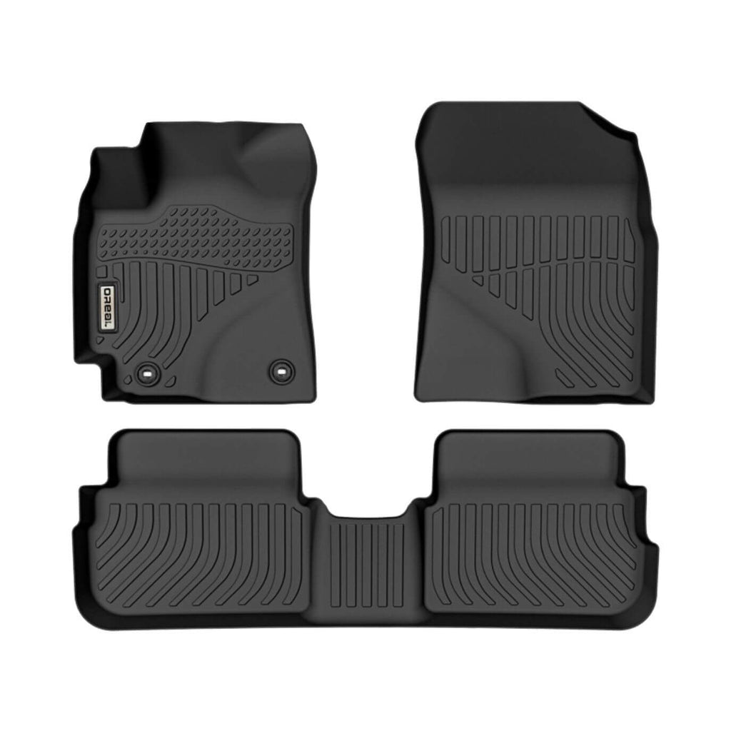 Toyota Corolla/Matrix 2009-2013 Black Floor Mats TPE