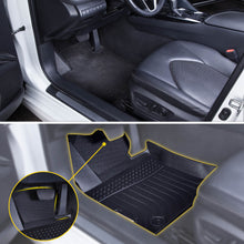 Load image into Gallery viewer, Toyota Highlander (Non Hybrid) 2008-2013 Black Floor Mats TPE