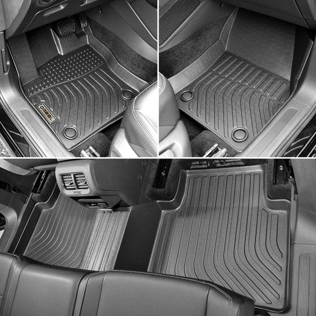 Volkswagen vw ID4 2021-2024 Black Floor Mats TPE