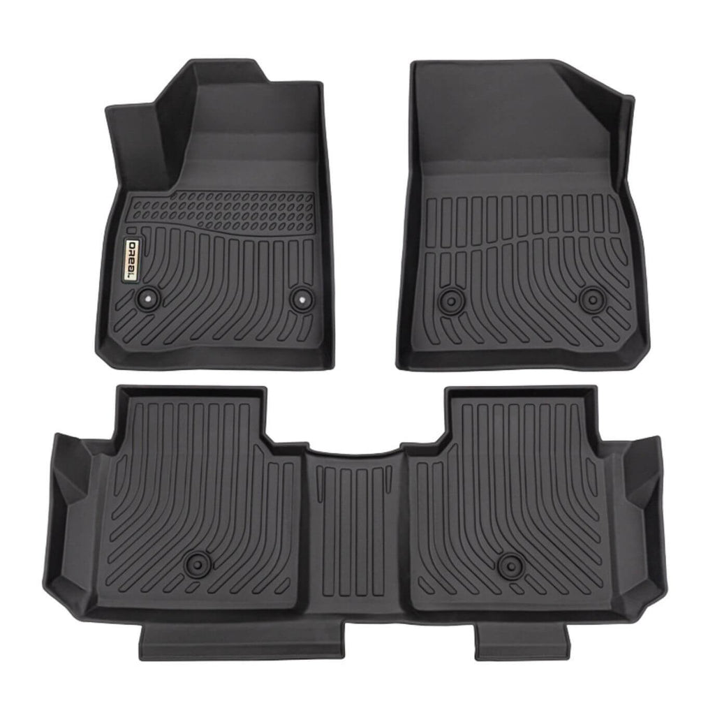 Cadillac XT5 2017-2025 Black Floor Mats TPE