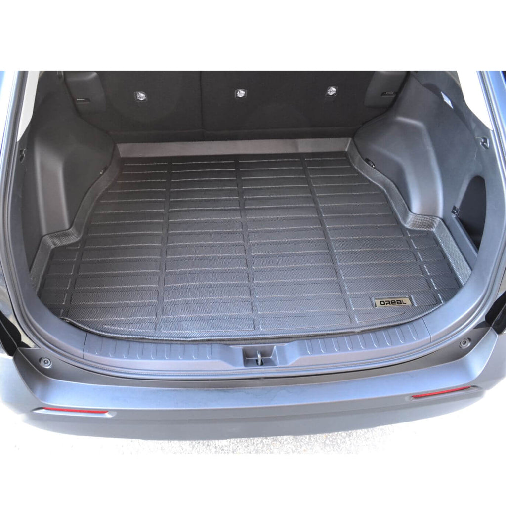 Toyota RAV4 2019-2024 Black TPE Trunk Mat