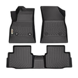 Chevrolet Chevy Cruze 2016-2019 (NOT for 2016 Limited) Black Floor Mats TPE