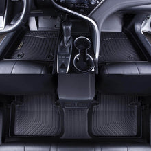 Load image into Gallery viewer, Toyota Highlander Hybrid 2014-2019 Black Floor Mats TPE (7 Seats For Bench and Bucket)