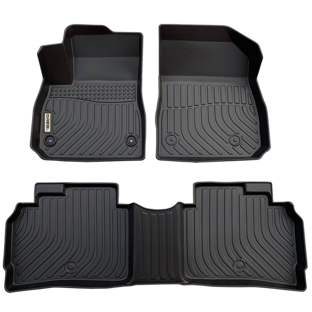 Chevrolet Chevy Malibu 2016-2022 Black Floor Mats TPE