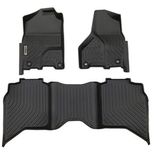 Load image into Gallery viewer, Dodge RAM 1500 Crewcab Classic 2019-2024 Black Floor Mats TPE