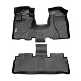 Honda CRV CR-V 2002-2006 Black Floor Mats TPE