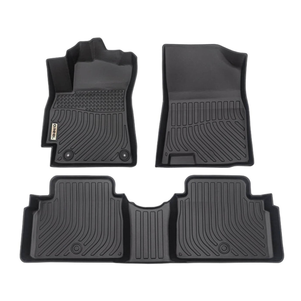 Hyundai Elantra (Not fit Hybrid) 2021-2025 Black Floor Mats TPE