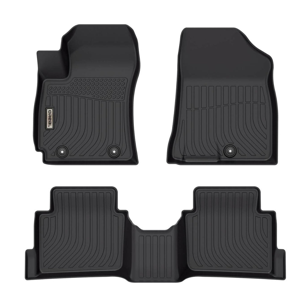 Hyundai Kona 2024- Black Floor Mats TPE