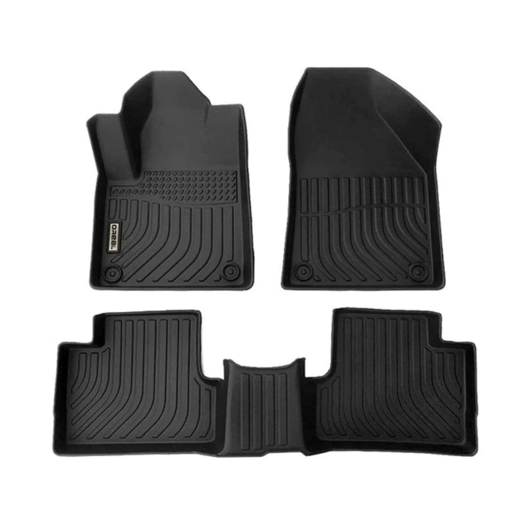 Jeep Cherokee 2015-2023 Black Floor Mats TPE