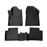 Jeep Cherokee 2015-2023 Black Floor Mats TPE