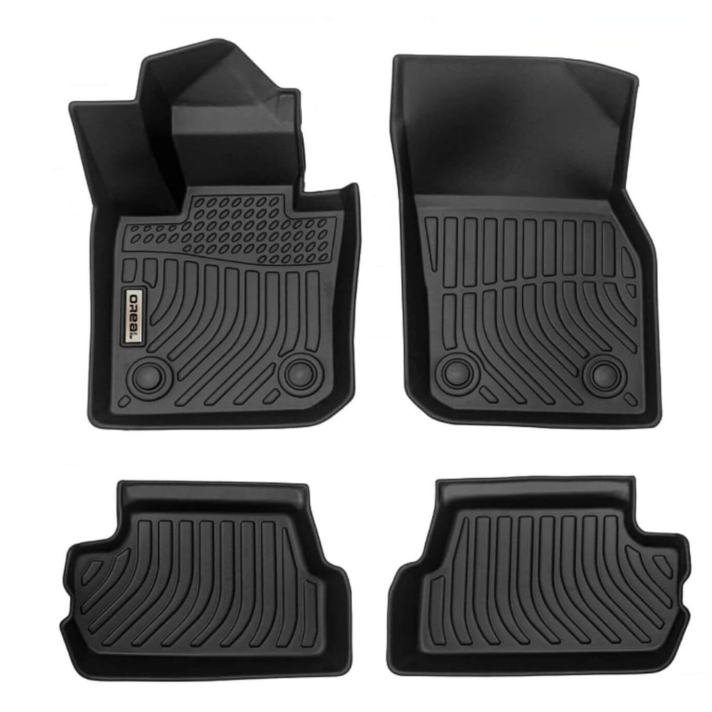 Mini Cooper Hardtop 2 Door 2014-2023 Black Floor Mats TPE