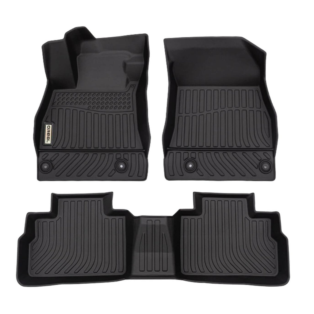 Nissan Sentra / Sylphy 2020-2024 Black Floor Mats TPE