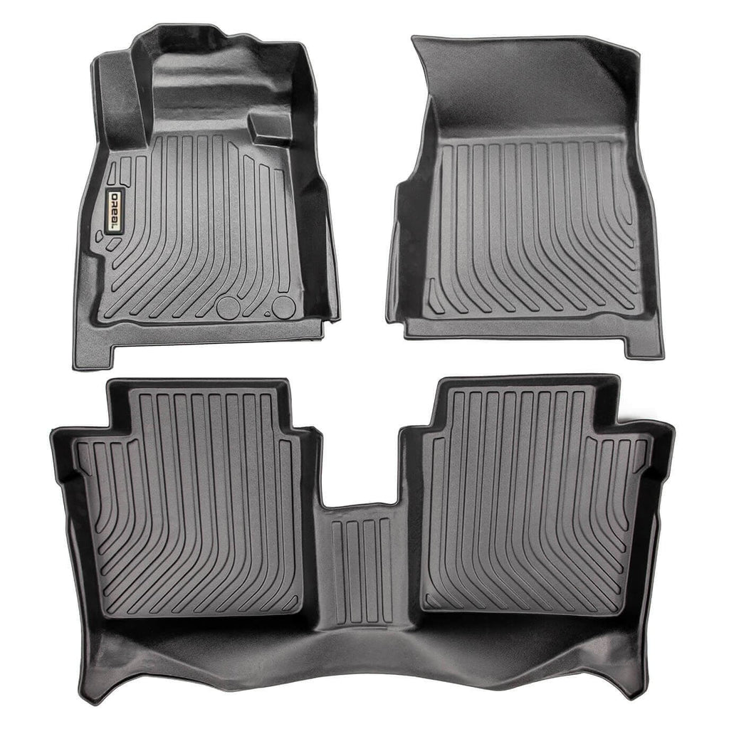 Nissan Versa 2011-2021 Black Floor Mats TPE