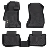 Subaru Impreza 2012-2016 Black Floor Mats TPE