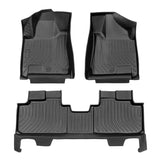 Cadillac SRX 2010-2016 Black Floor Mats TPE