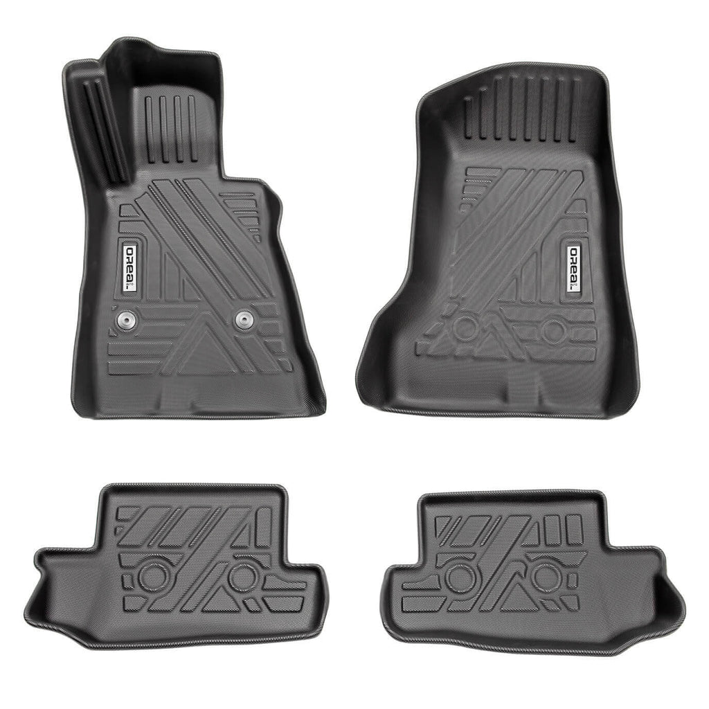 Chevrolet Camaro 2016-2023 Black Floor Mats TPE