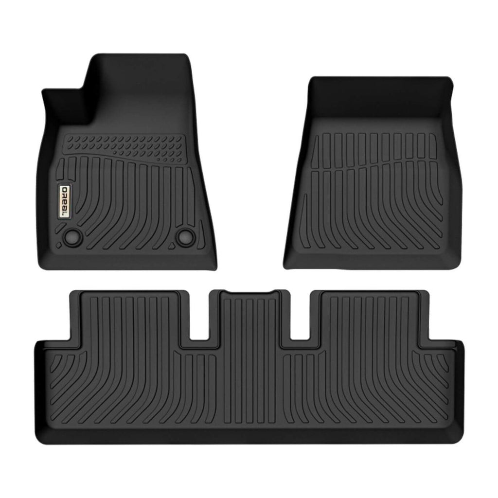 Tesla Model 3 2017-2023 Black Floor Mats TPE