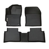 Toyota Corolla 2020-2024 Black Floor Mats TPE (not for hatchback)