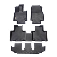 Load image into Gallery viewer, Toyota Highlander 2020-2025 (2nd Row Bucket) Black Floor Mats TPE