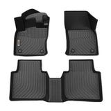 Volkswagen vw Tiguan 2018-2024 Black Floor Mats TPE