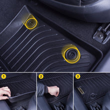 Load image into Gallery viewer, Kia Sorento Gaosline 6/7 seats 2021-2024 Black Floor Mats TPE