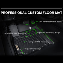 Load image into Gallery viewer, GMC Yukon XL / Chevy Suburban 8 Seats (Bench Seat) 2021-2024 Black Floor Mats TPE