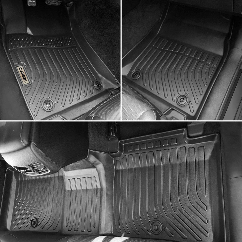 Lexus ES300H / ES350 2013-2018 Black Floor Mats TPE