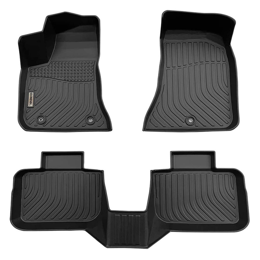 Dodge Charger RWD 2011-2023 Black Floor Mats TPE