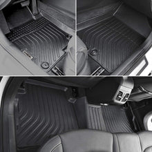 Load image into Gallery viewer, Hyundai Sonata 2015-2019 / Sonata Hybrid 9th 2016-2019 Black Floor Mats TPE