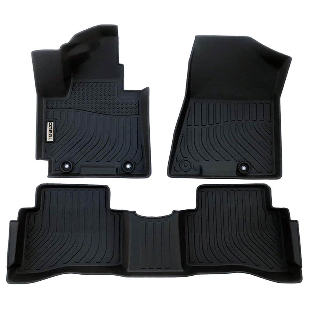 Hyundai Tucson 2016-2018 Black Floor Mats TPE