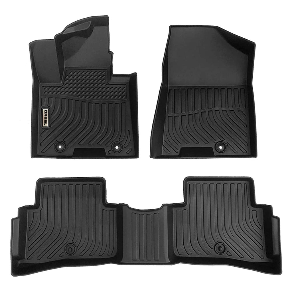 Hyundai Tucson 2019-2021 Black Floor Mats TPE