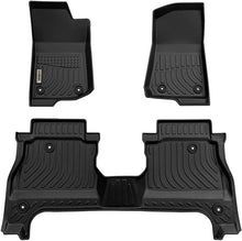 Load image into Gallery viewer, Jeep Gladiator 2020-2024 Black Floor Mats TPE