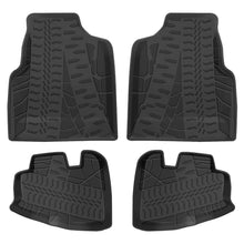 Load image into Gallery viewer, Jeep Wrangler TJ 1997-2006 Black Floor Mats TPE