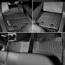 Load image into Gallery viewer, Toyota Tacoma Double Cab 2018-2023 (Auto Transmission) Black Floor Mats TPE