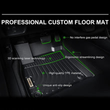 Load image into Gallery viewer, Nissan Murano 2019-2024 Black Floor Mats TPE