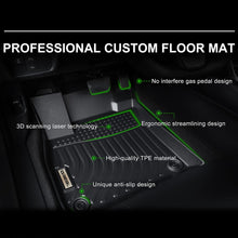 Load image into Gallery viewer, Hyundai Tucson 2022-2025 Black Floor Mats TPE